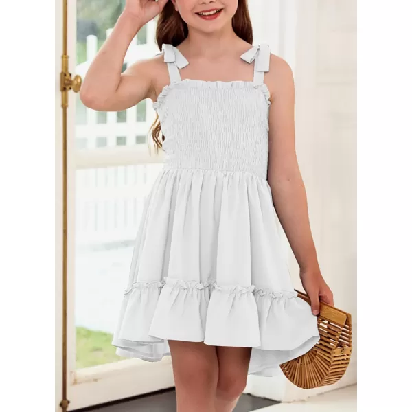 blibean Girls Sundress Strap Dress Size 4-13 Years Old