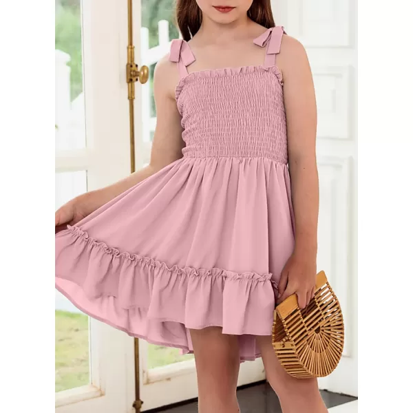 blibean Girls Sundress Strap Dress Size 4-13 Years Old