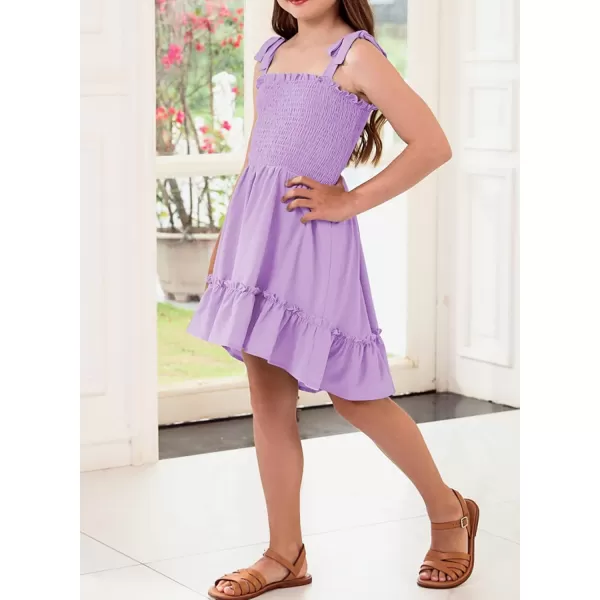 blibean Girls Sundress Strap Dress Size 4-13 Years Old