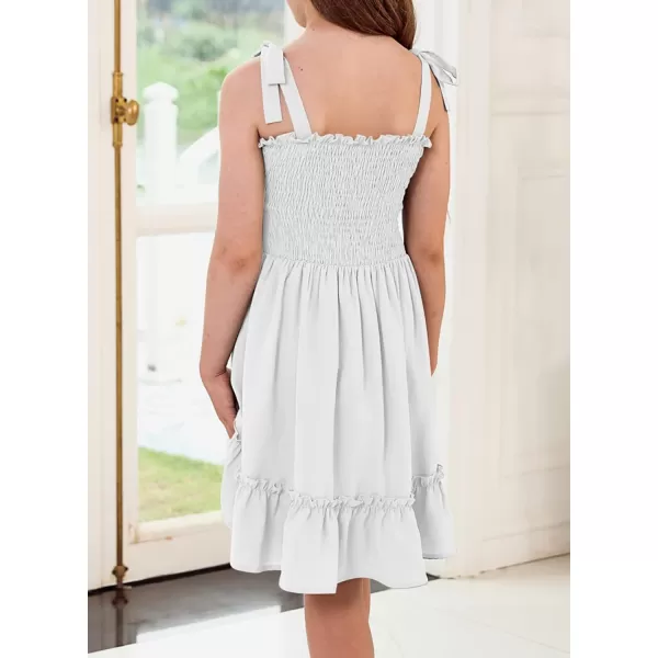 blibean Girls Sundress Strap Dress Size 4-13 Years Old