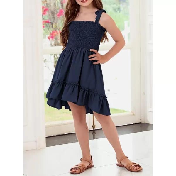 blibean Girls Sundress Strap Dress Size 4-13 Years Old