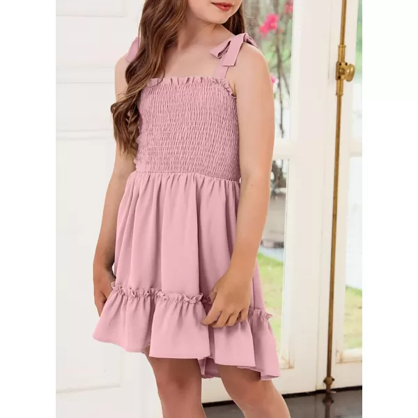 blibean Girls Sundress Strap Dress Size 4-13 Years Old