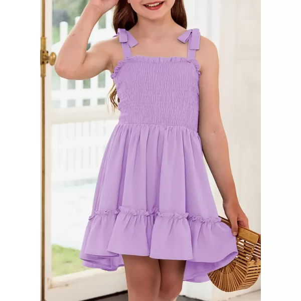 blibean Girls Sundress Strap Dress Size 4-13 Years Old