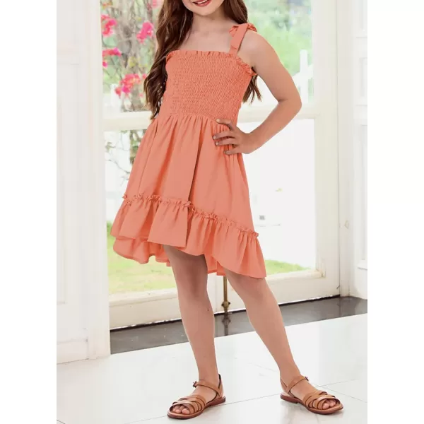 blibean Girls Sundress Strap Dress Size 4-13 Years Old