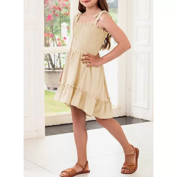 blibean Girls Sundress Strap Dress Size 4-13 Years Old