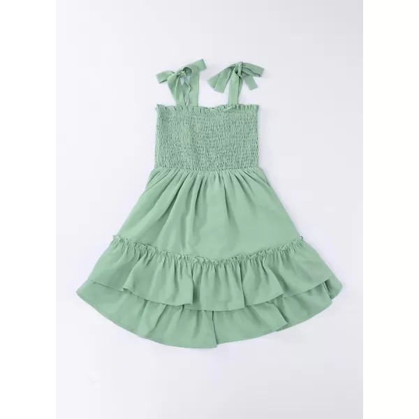 blibean Girls Sundress Strap Dress Size 4-13 Years Old
