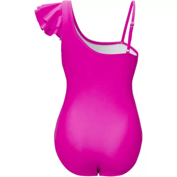 blibean Teen Girls Swimsuit One Piece Adjustable Bathing Suit Size 6-15 Years