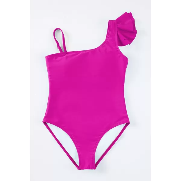 blibean Teen Girls Swimsuit One Piece Adjustable Bathing Suit Size 6-15 Years