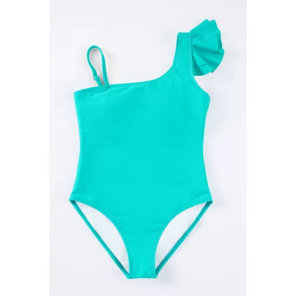 blibean Teen Girls Swimsuit One Piece Adjustable Bathing Suit Size 6-15 Years