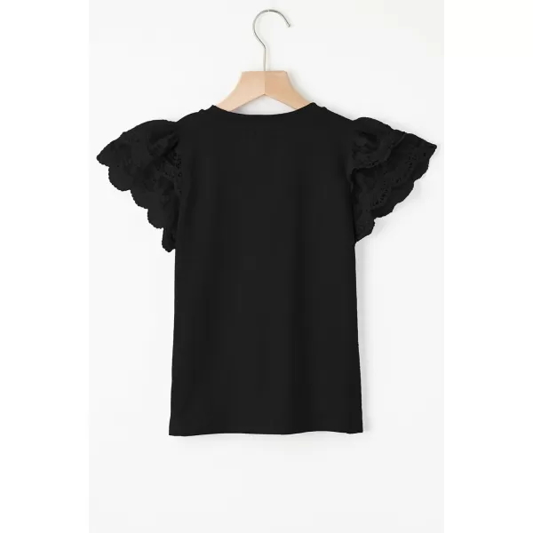 blibean Teen Girls Tshirt Cotton Flowy Short Sleeve Button Tops Size 6-15 Years
