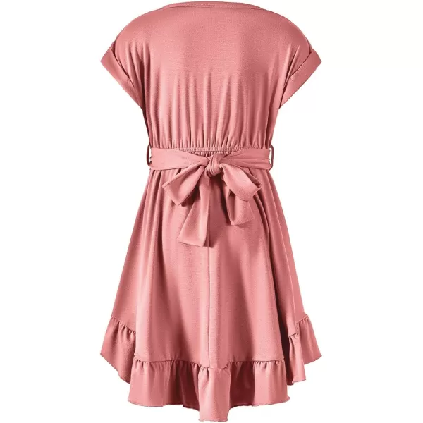 blibean Tween Girl Fashion Swing Dress Boho A-line Dresses 4-13 Years