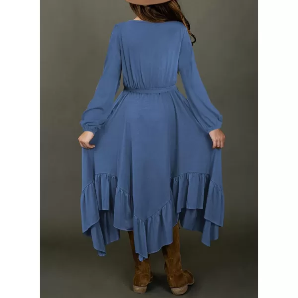 blibean Tween Girl Fashion Swing Dress Boho A-line Dresses 4-13 Years