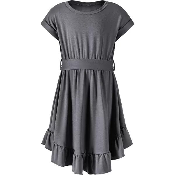 blibean Tween Girl Fashion Swing Dress Boho A-line Dresses 4-13 Years