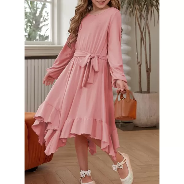 blibean Tween Girl Fashion Swing Dress Boho A-line Dresses 4-13 Years