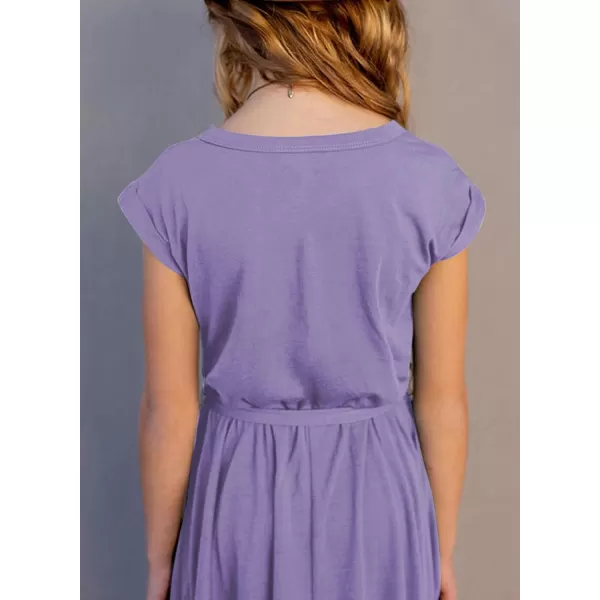 blibean Tween Girl Fashion Swing Dress Boho A-line Dresses 4-13 Years