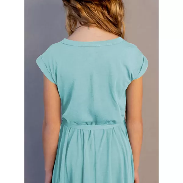 blibean Tween Girl Fashion Swing Dress Boho A-line Dresses 4-13 Years