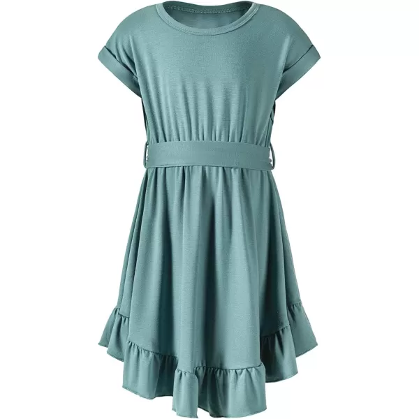 blibean Tween Girl Fashion Swing Dress Boho A-line Dresses 4-13 Years