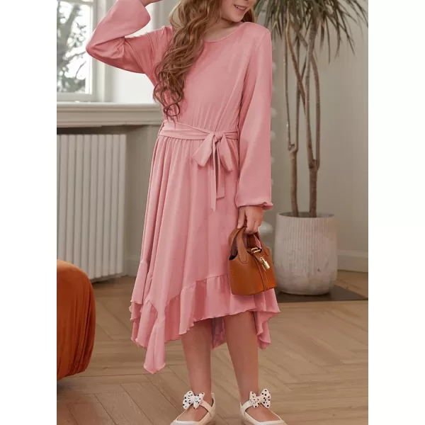 blibean Tween Girl Fashion Swing Dress Boho A-line Dresses 4-13 Years