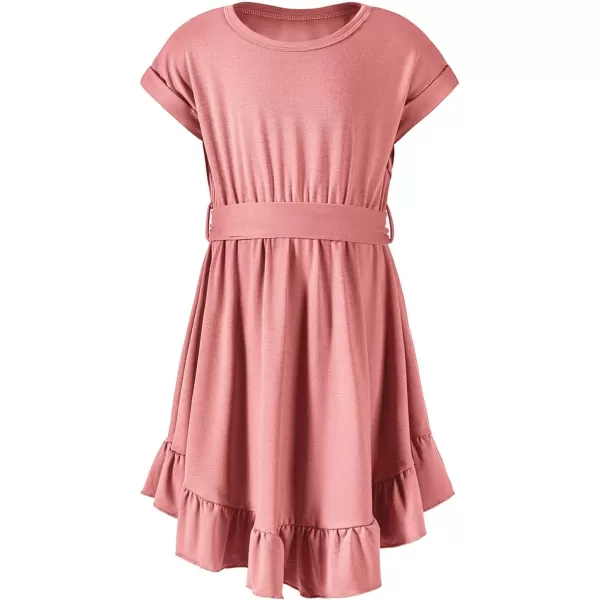 blibean Tween Girl Fashion Swing Dress Boho A-line Dresses 4-13 Years