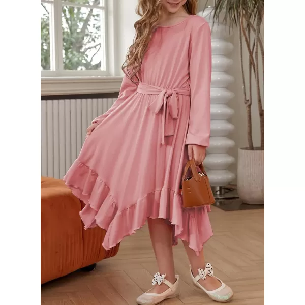 blibean Tween Girl Fashion Swing Dress Boho A-line Dresses 4-13 Years