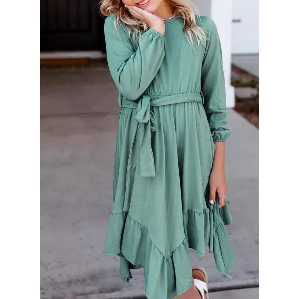 blibean Tween Girl Fashion Swing Dress Boho A-line Dresses 4-13 Years