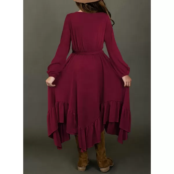 blibean Tween Girl Fashion Swing Dress Boho A-line Dresses 4-13 Years