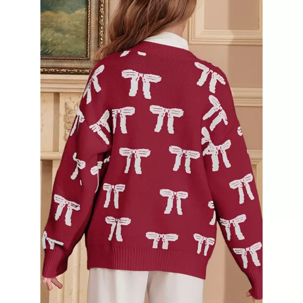 blibean Tween Girls Long Sleeve Open Front Cardigan Sweater Size 6-15 Years