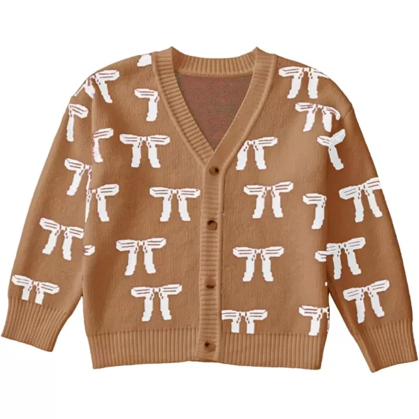 blibean Tween Girls Long Sleeve Open Front Cardigan Sweater Size 6-15 Years