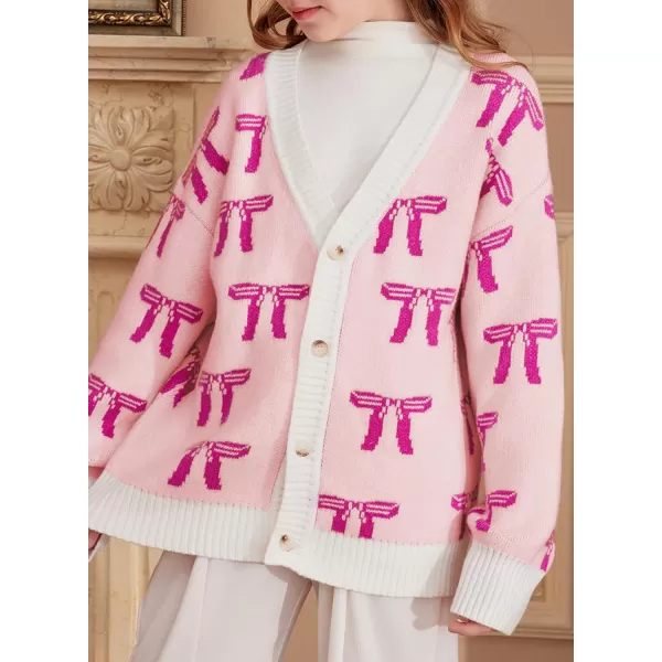 blibean Tween Girls Long Sleeve Open Front Cardigan Sweater Size 6-15 Years
