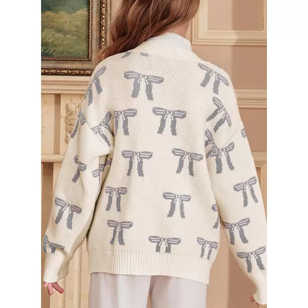 blibean Tween Girls Long Sleeve Open Front Cardigan Sweater Size 6-15 Years