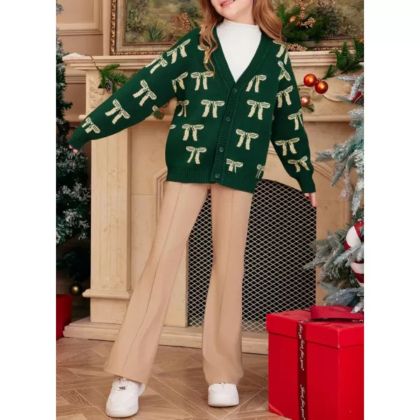 blibean Tween Girls Long Sleeve Open Front Cardigan Sweater Size 6-15 Years