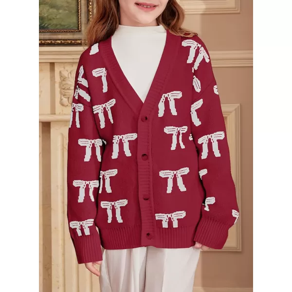 blibean Tween Girls Long Sleeve Open Front Cardigan Sweater Size 6-15 Years