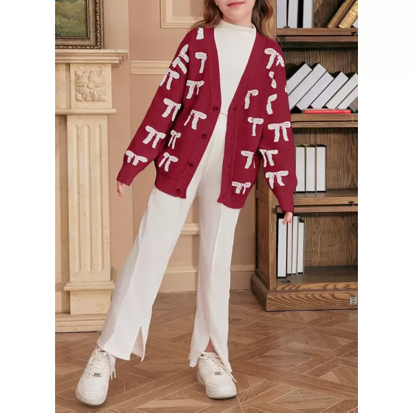 blibean Tween Girls Long Sleeve Open Front Cardigan Sweater Size 6-15 Years
