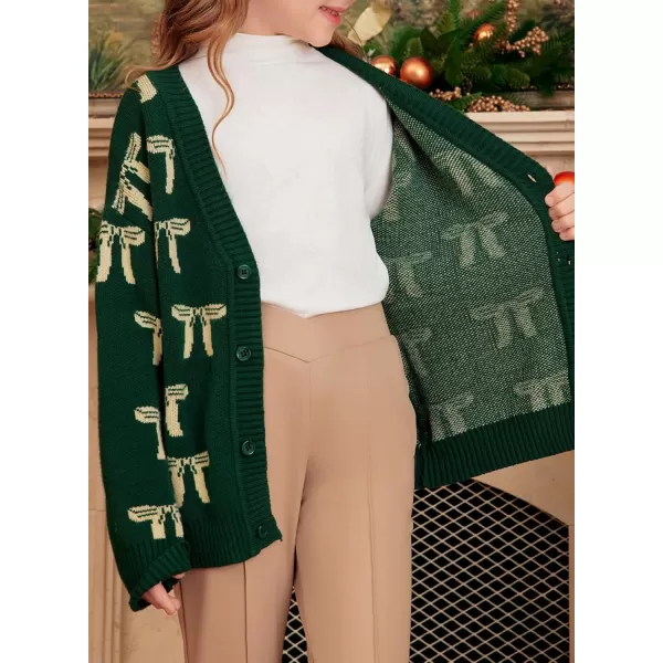 blibean Tween Girls Long Sleeve Open Front Cardigan Sweater Size 6-15 Years