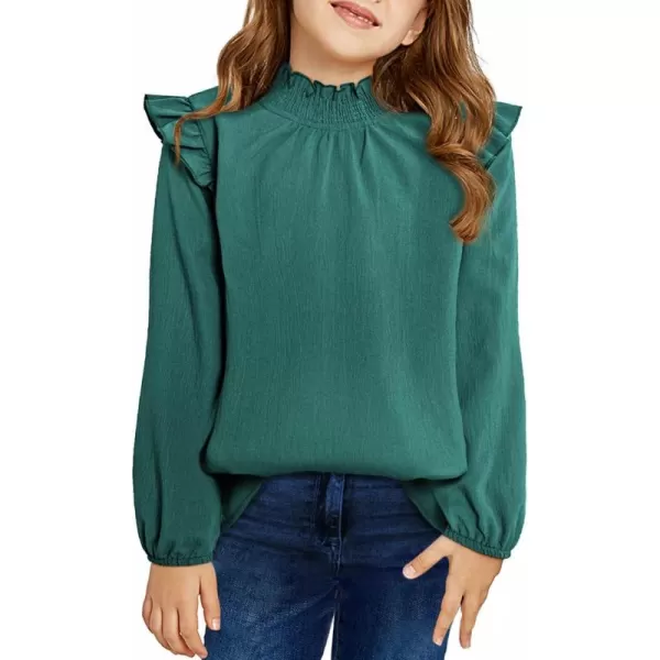 blibean Girl Elegant Tops Semi Formal Blouses Size 6-15 Years