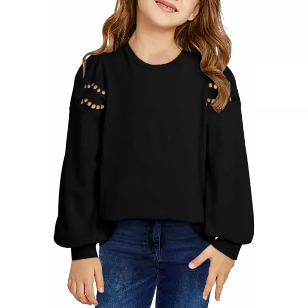 blibean Girl Fashion Cotton Shirts Summer Tops 4-15 Years Old
