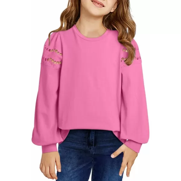 blibean Girl Fashion Cotton Shirts Summer Tops 4-15 Years Old
