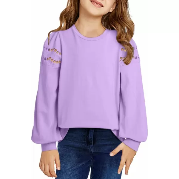 blibean Girl Fashion Cotton Shirts Summer Tops 4-15 Years Old