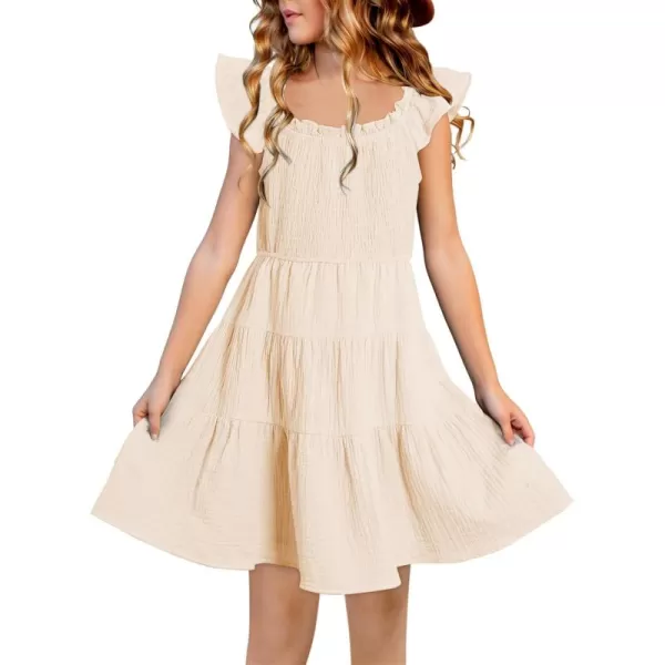 blibean Girls 2024 Tween Summer Cotton Sundress Size 6-15 Years Old