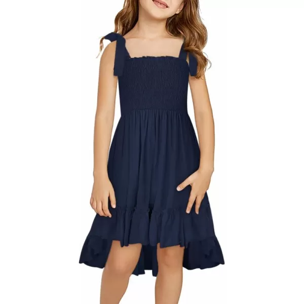 blibean Girls Sundress Strap Dress Size 4-13 Years Old