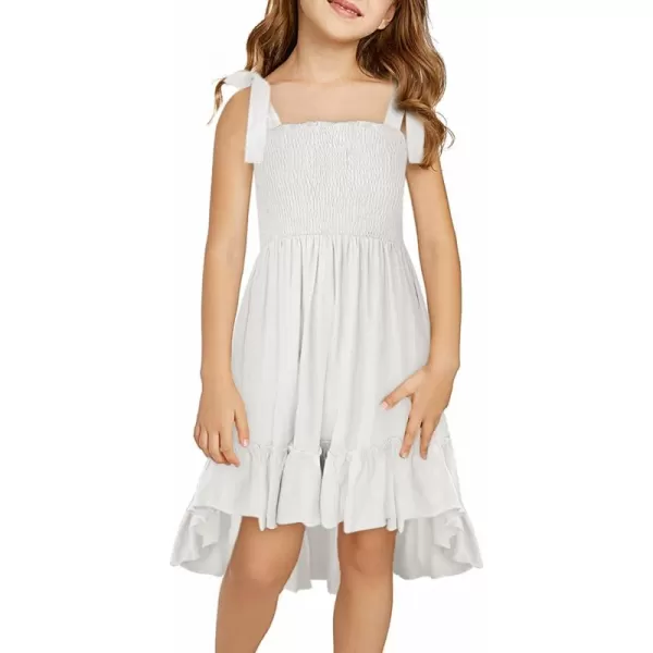 blibean Girls Sundress Strap Dress Size 4-13 Years Old