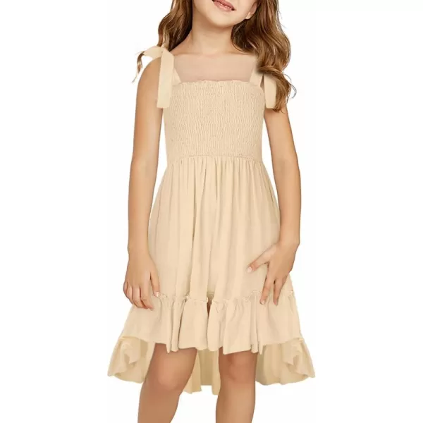 blibean Girls Sundress Strap Dress Size 4-13 Years Old
