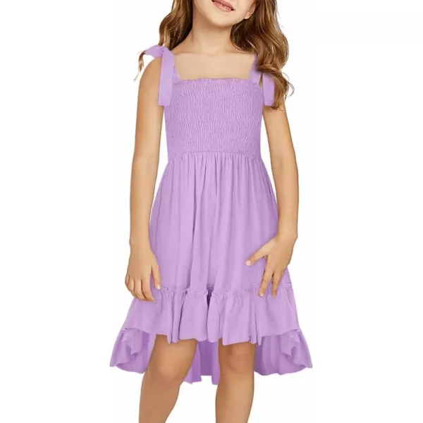 blibean Girls Sundress Strap Dress Size 4-13 Years Old