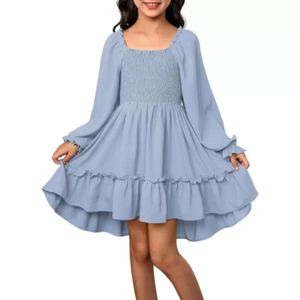 blibean Girls Sundress Strap Dress Size 4-13 Years Old