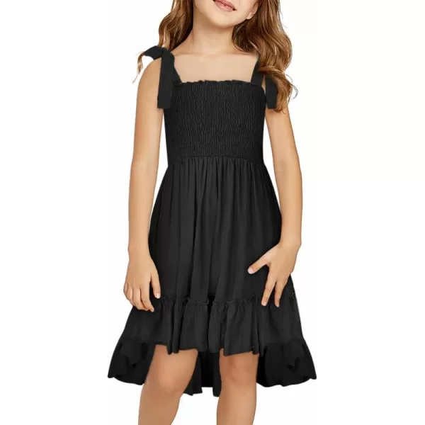 blibean Girls Sundress Strap Dress Size 4-13 Years Old