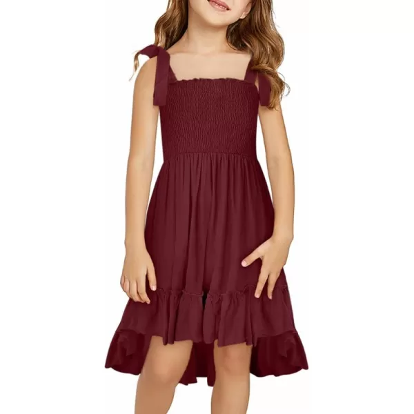 blibean Girls Sundress Strap Dress Size 4-13 Years Old