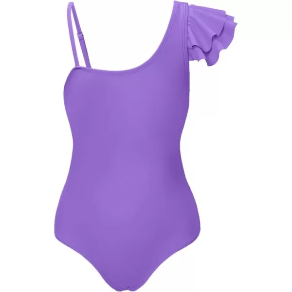 blibean Teen Girls Swimsuit One Piece Adjustable Bathing Suit Size 6-15 Years