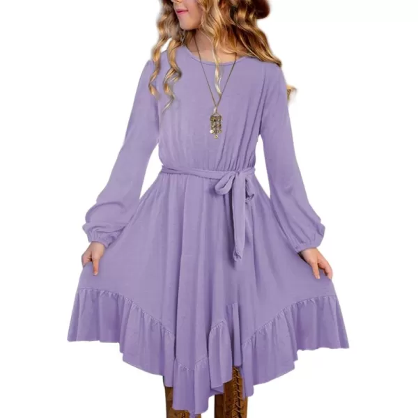 blibean Tween Girl Fashion Swing Dress Boho A-line Dresses 4-13 Years