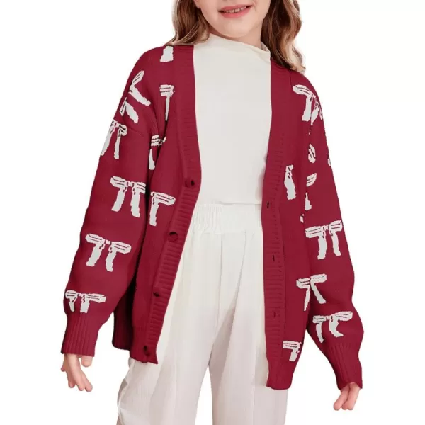 blibean Tween Girls Long Sleeve Open Front Cardigan Sweater Size 6-15 Years