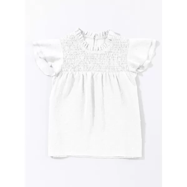 bilbean Girls Elegant Polked Swiss Dot Long Sleeve Shirts Tops 6-15 Years
